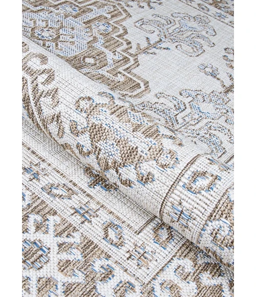 Couristan Charm Woodburn 2' x 4' Ivory-Sand Area Rug