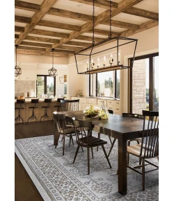 Couristan Charm Woodburn Ivory/Sand Area Rug 3 ft. 3 in. X 5 ft. 6 in. Rectangle