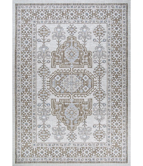 Couristan Charm Woodburn 2' x 4' Ivory-Sand Area Rug