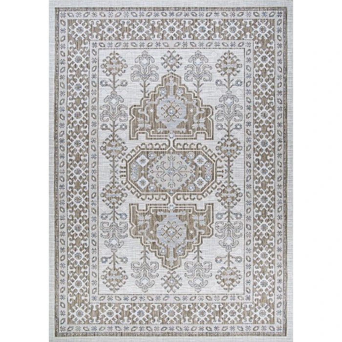 Couristan Charm Woodburn 8' x 11' Ivory-Sand Area Rug