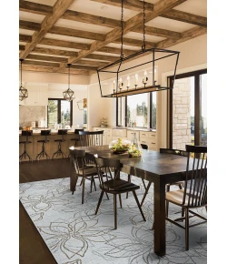 Couristan Charm Sand/Twig 2554/0224 7 ft. 10 in. X 10 ft. 9 in. Rectangle Rug