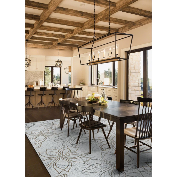 Couristan Charm Sand/Twig 2554/0224 7 ft. 10 in. X 10 ft. 9 in. Rectangle Rug