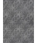 Couristan Charm Botanical 5' x 8' Ash Area Rug