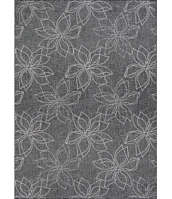 Couristan Charm Botanical Ash Area Rug 5 ft. 3 in. X 7 ft. 6 in. Rectangle