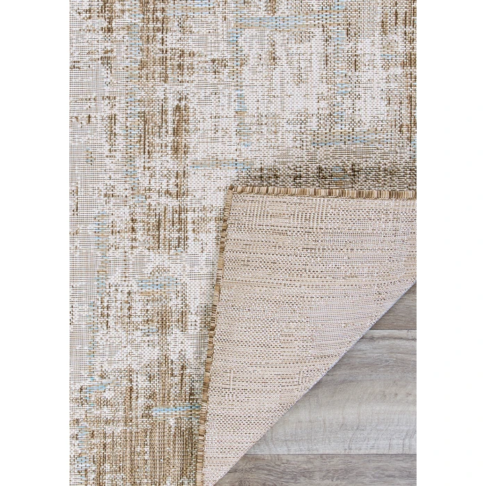 Couristan Charm Tiverton 5' x 8' Sand-Ivory Area Rug