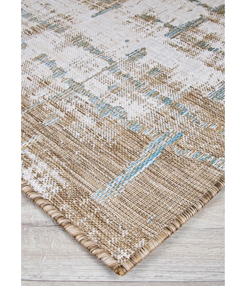 Couristan Charm Tiverton 5' x 8' Sand-Ivory Area Rug