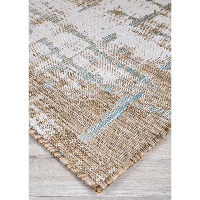 Couristan Charm Tiverton 5' x 8' Sand-Ivory Area Rug