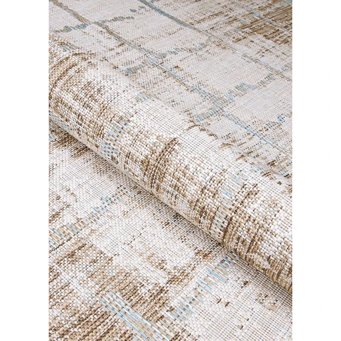 Couristan Charm Tiverton 5' x 8' Sand-Ivory Area Rug