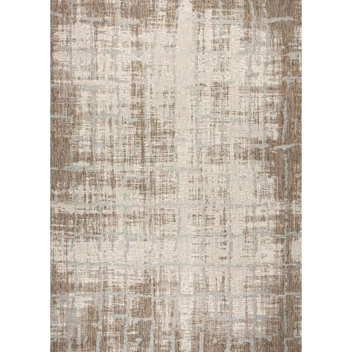 Couristan Charm Tiverton 5' x 8' Sand-Ivory Area Rug