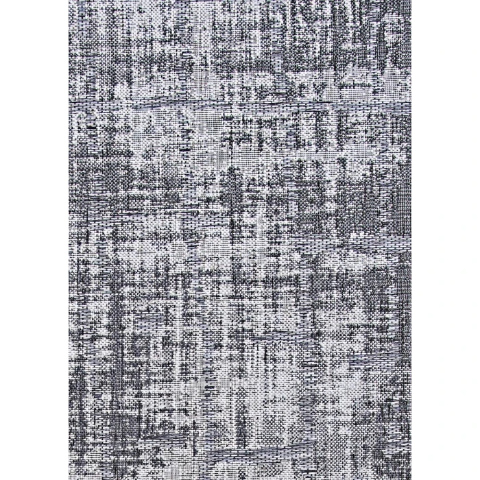 Couristan Charm Tiverton 5' x 8' Anthracite-Light Grey Area Rug