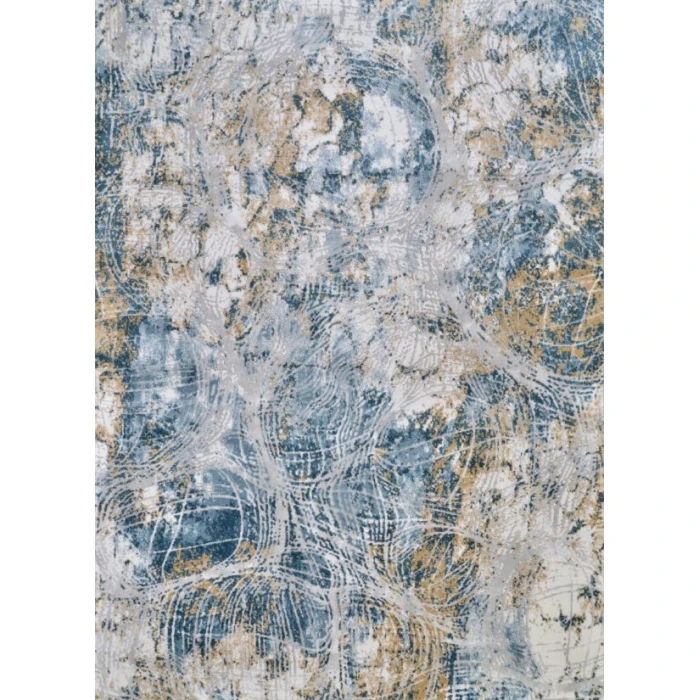 Couristan Brocatelle Ocean-Cream 2604/8935 2 ft. 7 in. X 7 ft. 10 in. Rectangle Rug