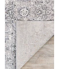 Couristan Brocatelle Velveteen 8' Runner Silver Area Rug