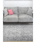Couristan Brocatelle Velveteen 8' Runner Silver Area Rug