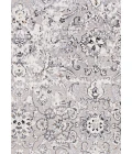 Couristan Brocatelle Velveteen 8' Runner Silver Area Rug