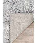 Couristan Brocatelle Belle Fleur 8' Runner Silver Area Rug