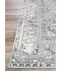 Couristan Brocatelle Belle Fleur 8' Runner Silver Area Rug