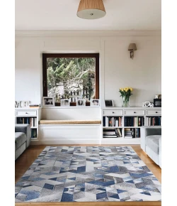 Couristan Prairie Falsterbo Denim Area Rug 2 ft. X 3 ft. 7 in. Rectangle