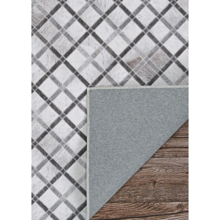 Couristan Prairie Grey Ivory 2885/3007 3 ft. 9 in. X 5 ft. 5 in. Rectangle Rug