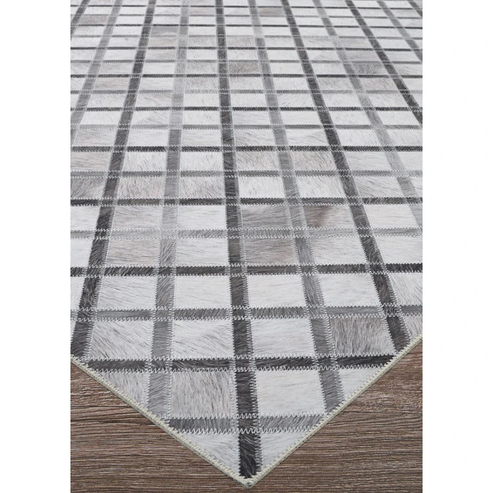 Couristan Prairie Grey Ivory 2885/3007 3 ft. 9 in. X 5 ft. 5 in. Rectangle Rug