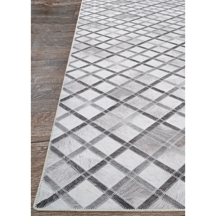 Couristan Prairie Grey Ivory 2885/3007 3 ft. 9 in. X 5 ft. 5 in. Rectangle Rug
