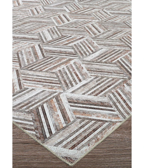 Couristan Prairie Grey Blush 2886/3011 5 ft. 3 in. X 7 ft. 6 in. Rectangle Rug