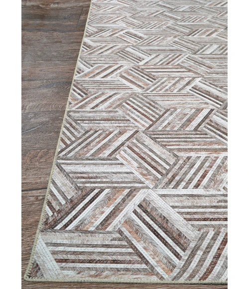 Couristan Prairie Grey Blush 2886/3011 5 ft. 3 in. X 7 ft. 6 in. Rectangle Rug