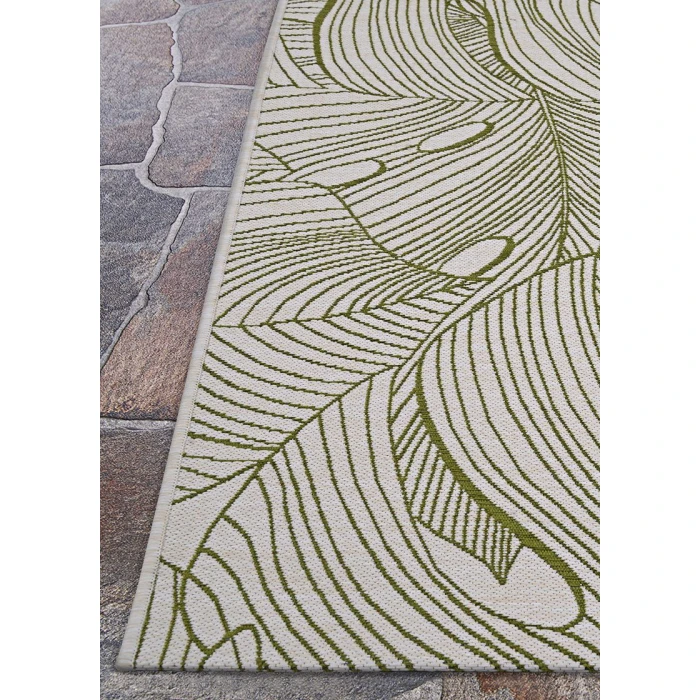 Couristan CASTILLE FERN 2913_3301 5ft.3in. x 7ft.6in. Rect. Rug