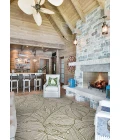 Couristan CASTILLE FERN 2913_3301 5ft.3in. x 7ft.6in. Rect. Rug
