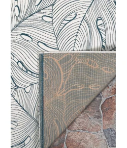 Couristan CASTILLE PETROL 2913_4111 8ft.2in. x 11ft.2in. Rect. Rug