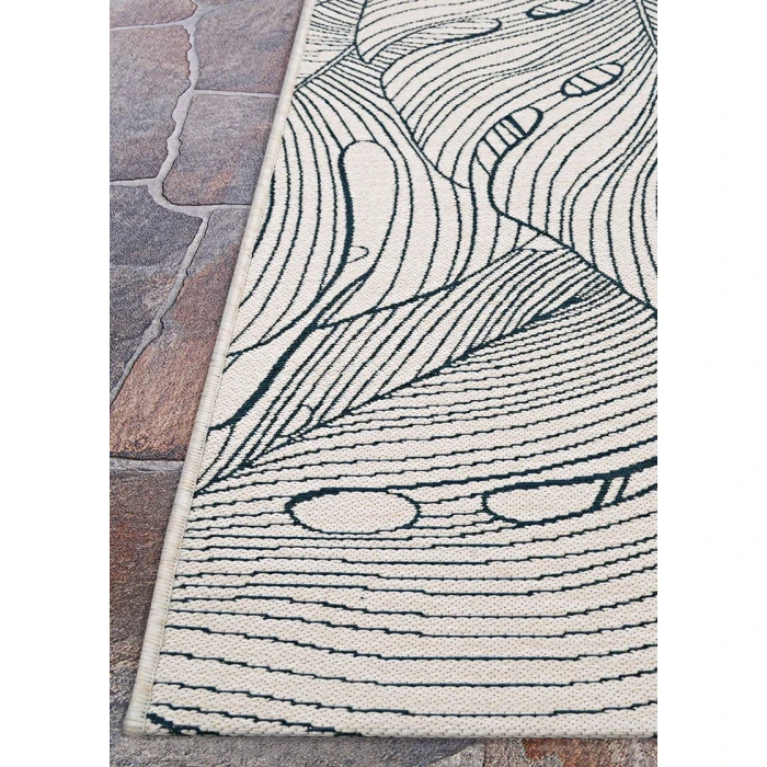 Couristan CASTILLE PETROL 2913_4111 9ft.8in. x 13ft.6in. Rect. Rug