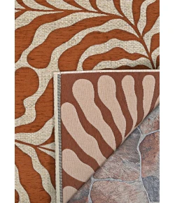 Couristan CASTILLE TERRA-COTTA 2918_2703 8ft.2in. x 11ft.2in. Rect. Rug
