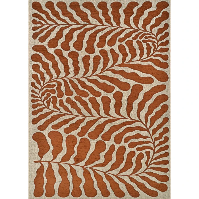 Couristan CASTILLE TERRA-COTTA 2918_2703 8ft.2in. x 11ft.2in. Rect. Rug