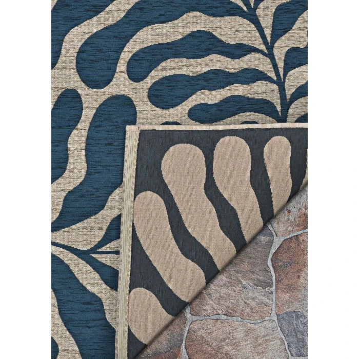 Couristan CASTILLE PETROL 2918_4111 9ft.8in. x 13ft.6in. Rect. Rug