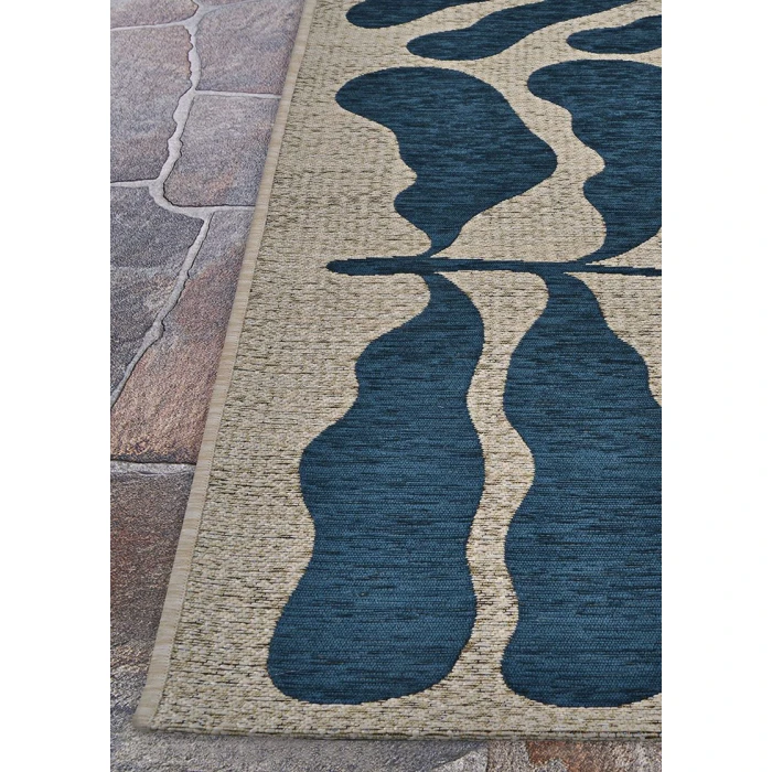 Couristan CASTILLE PETROL 2918_4111 9ft.8in. x 13ft.6in. Rect. Rug