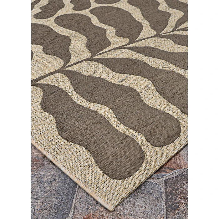 Couristan CASTILLE MOCHA 2918_6025 5ft.3in. x 7ft.6in. Rect. Rug