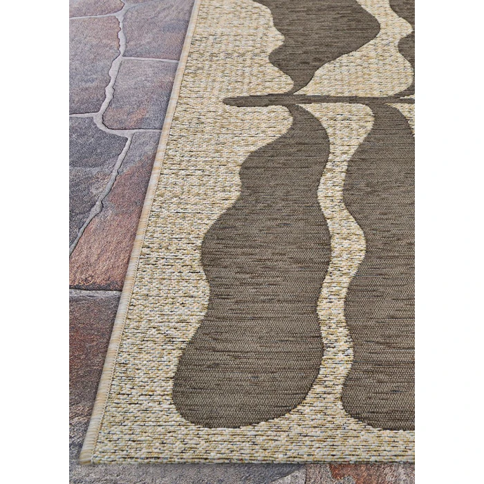 Couristan CASTILLE MOCHA 2918_6025 5ft.3in. x 7ft.6in. Rect. Rug