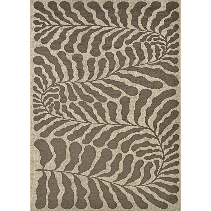 Couristan CASTILLE MOCHA 2918_6025 5ft.3in. x 7ft.6in. Rect. Rug
