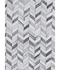 Couristan Prairie Vesle 2' x 4' Ice Caps Area Rug