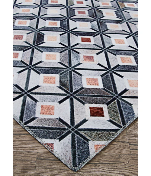 Couristan Prairie Lapland 2' x 4' Hickory/Neautrals  Area Rug