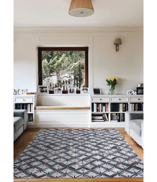 Couristan Prairie Lapland 2' x 4' Hickory/Neautrals  Area Rug