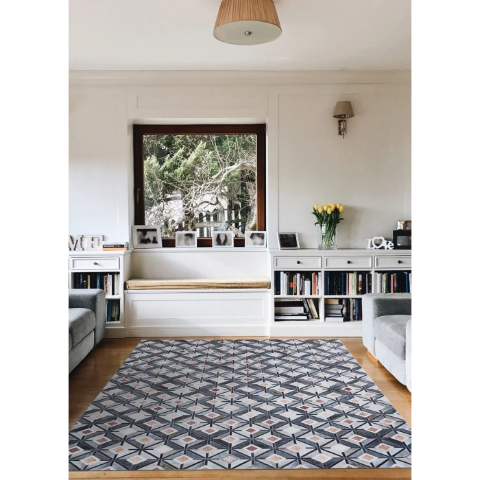 Couristan Prairie Lapland 5' x 8' Hickory/Neautrals  Area Rug