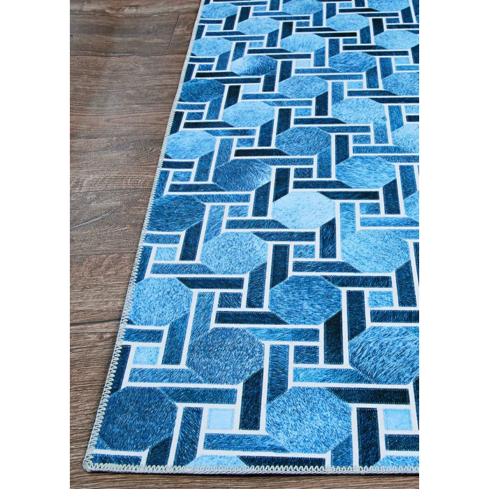 Couristan Prairie Marine Blue 3095/9292 2 ft. X 3 ft. 7 in. Rectangle Rug