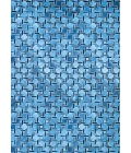 Couristan Prairie Marine Blue 3095/9292 3 ft. 9 in. X 5 ft. 5 in. Rectangle Rug
