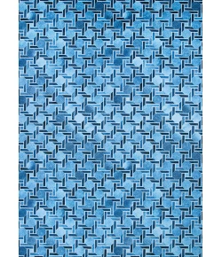 Couristan Prairie Marine Blue 3095/9292 3 ft. 9 in. X 5 ft. 5 in. Rectangle Rug