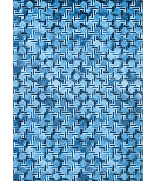 Couristan Prairie Marine Blue 3095/9292 3 ft. 9 in. X 5 ft. 5 in. Rectangle Rug