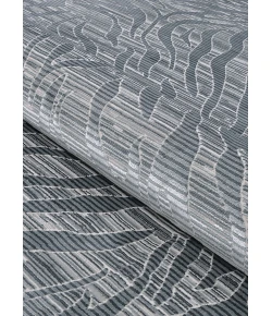 Couristan Siena Steel/Ivory 3223/0506 2 ft. 7 in. X 7 ft. 2 in. Rectangle Rug