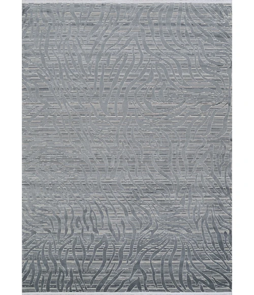 Couristan Siena Steel/Ivory 3223/0506 2 ft. 7 in. X 7 ft. 2 in. Rectangle Rug