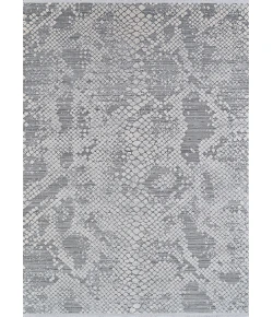 Couristan Siena Grey/Ivory 3226/0507 2 ft. 7 in. X 7 ft. 2 in. Rectangle Rug