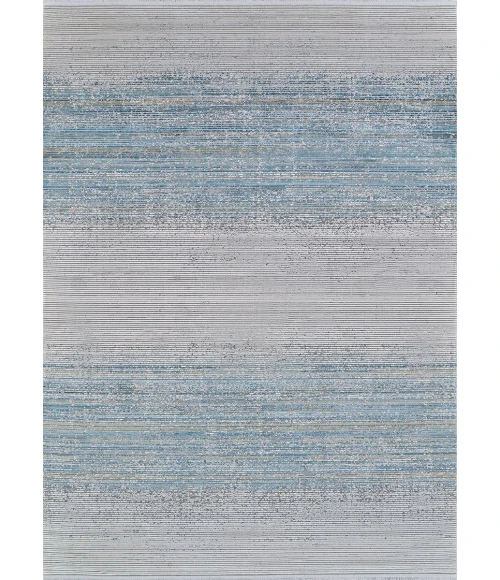 Couristan Siena Blue/Gold/Ivory 3227/0579 2 ft. 7 in. X 7 ft. 2 in. Rectangle Rug