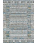 Couristan Siena Blue/Gold/Steel 3228/0430 7 ft. 10 in. X 10 ft. 5 in. Rectangle Rug